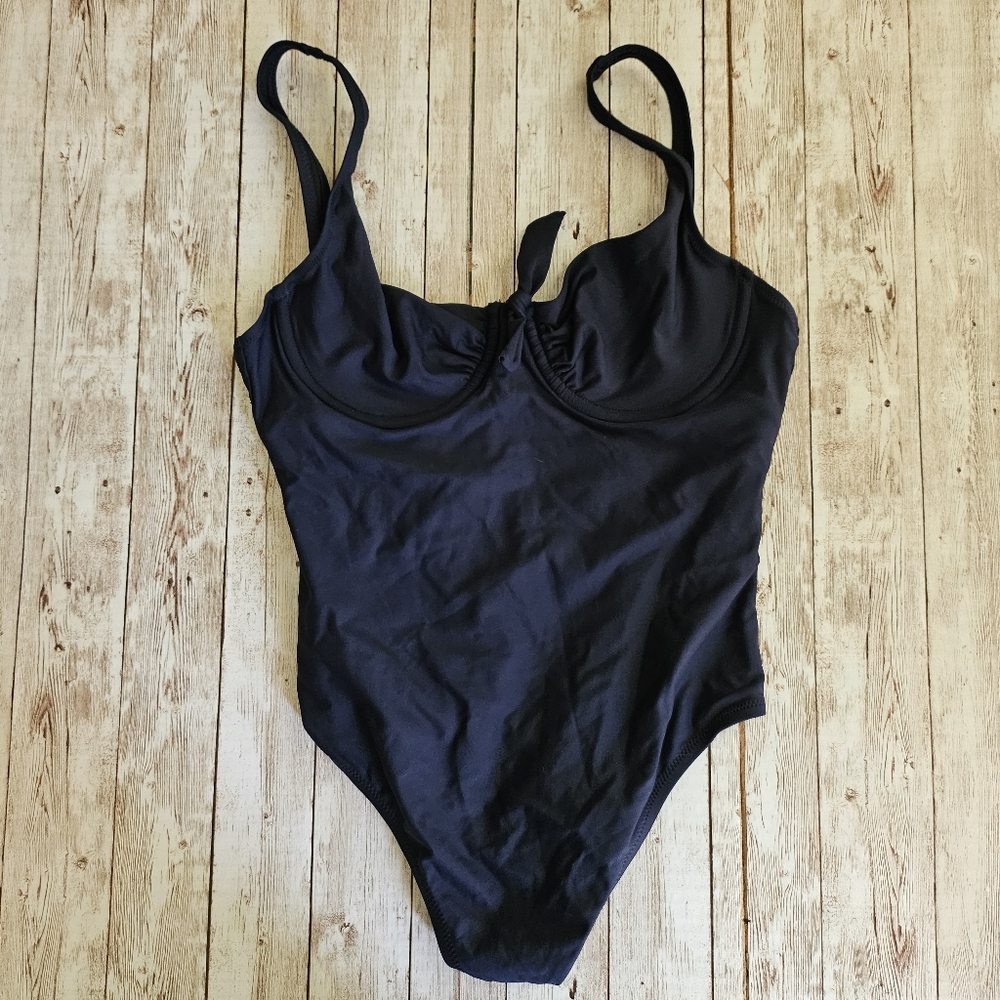J.Crew Navy One Piece Swimsuit